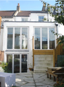 three storey extension